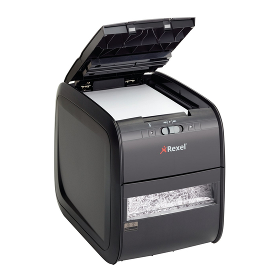 Rexel AUTO+ 60X Manual De Instrucciones