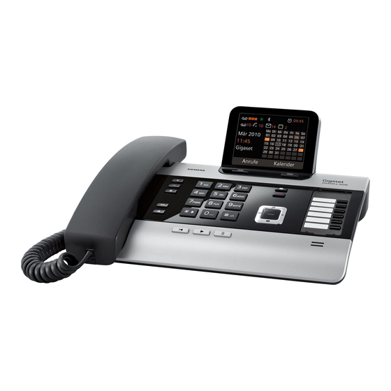 Gigaset DX600A ISDN Manual De Usuario