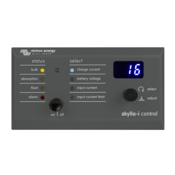 Victron energy Skylla-i Control GX Manual