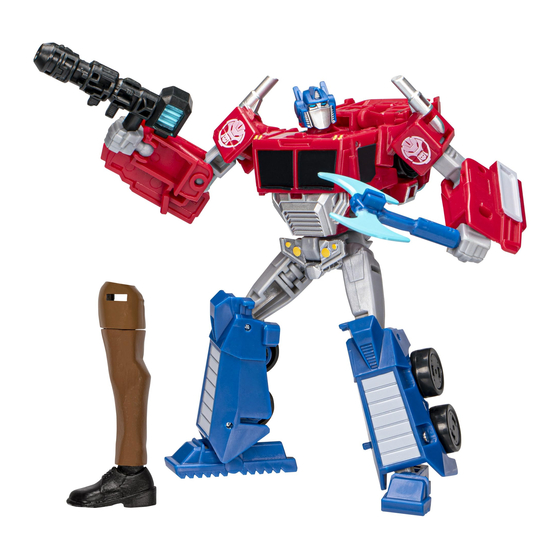 Hasbro TRANSFORMERS EARTHSPARK OPTIMUS PRIME F6735 Instrucciones De Montaje