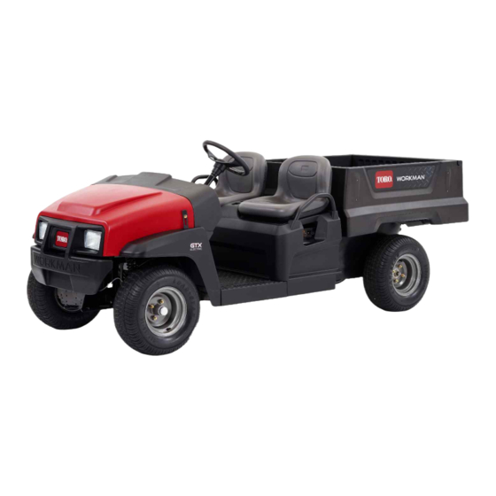 Toro Workman GTX Manual Del Operador