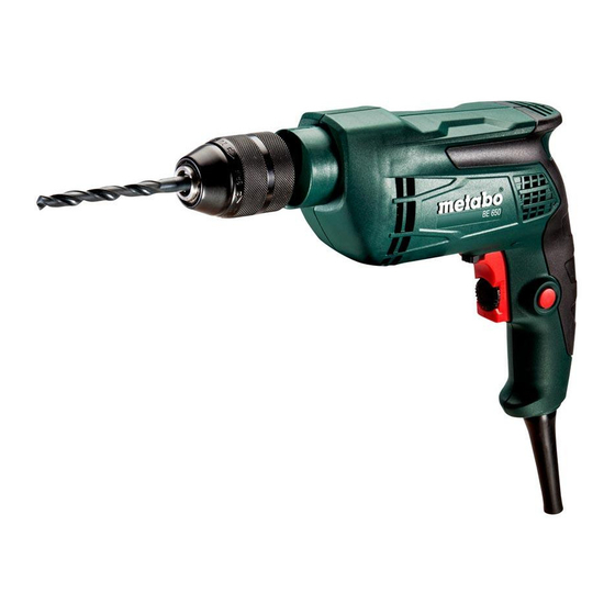 Metabo B 650 Instrucciones De Manejo