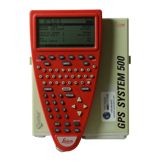 Leica GPS System 500 Manual De Referencia