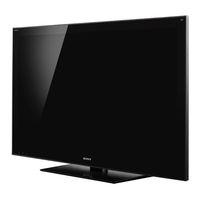Sony Bravia KDL-52HX900 Manual De Instrucciones