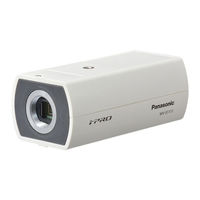 Panasonic WV-S1112 Manual De Instrucciones
