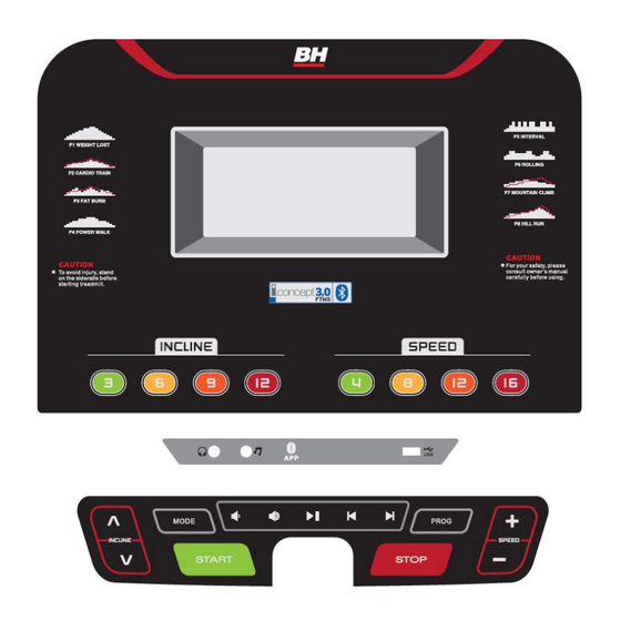 BH FITNESS G6176 Manual De Instrucciones