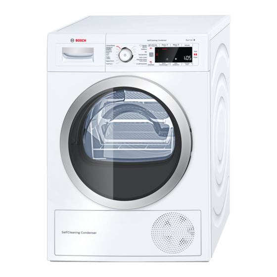 Bosch WTW85530EE Instrucciones De Uso Y Montaje