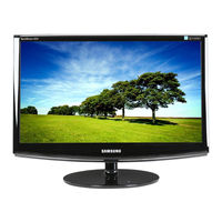 Samsung SyncMaster 2033SW Manual Del Usuario