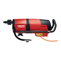 Hilti DD 500-CA Manual De Instrucciones