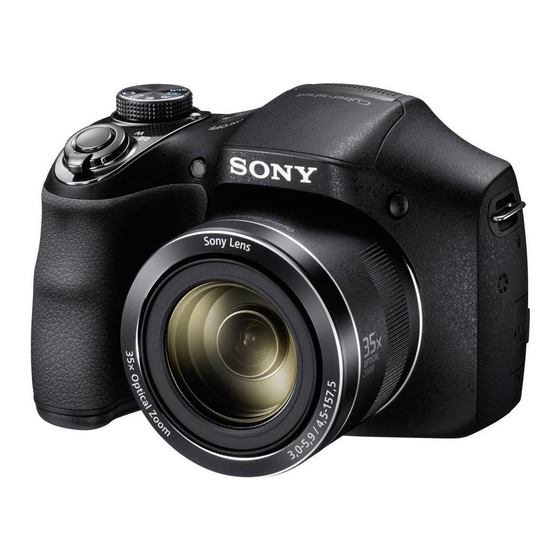 Sony Cyber-shot DSC-H300 Guia Del Usuario