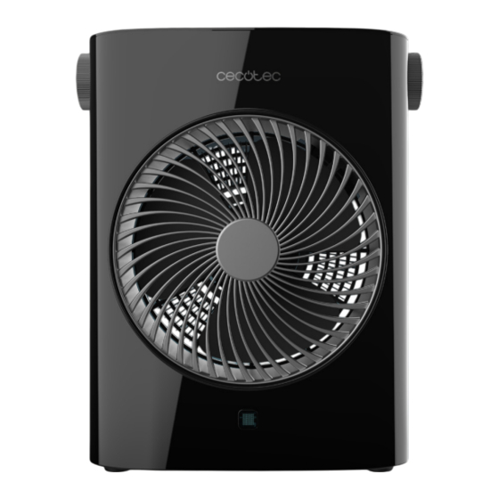 cecotec READYWARM 2070 MAX FORCE Manual De Instrucciones