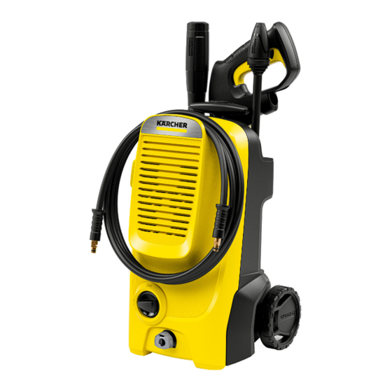 Kärcher K 5 Classic Manual Del Usuario