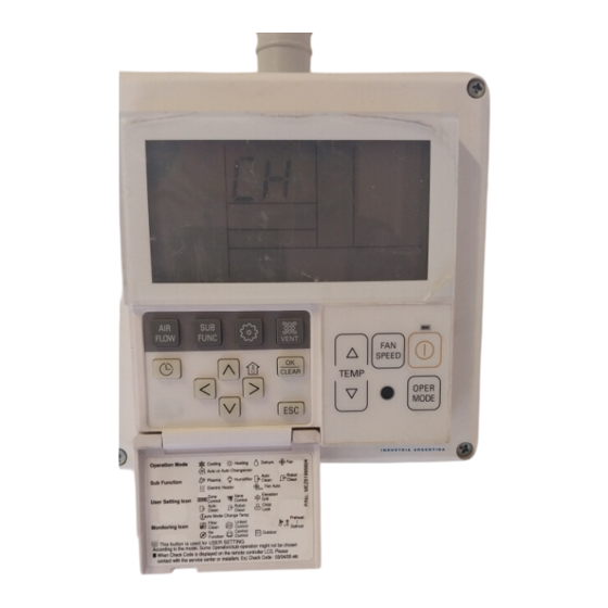 LG PQRCVSL0 Manual Del Usuario