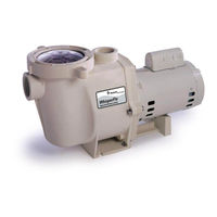 Pentair Pool Products WhisperFlo Manual De Referencia