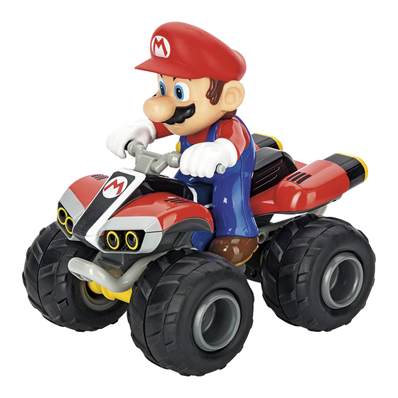 Carrera RC Mario Kart 8-Mario Manuales