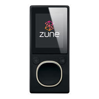 Microsoft Zune 4GB Manual De Instrucciones