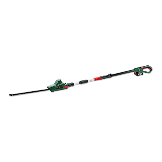 Bosch UniversalHedgePole 18 Manual De Instrucciones