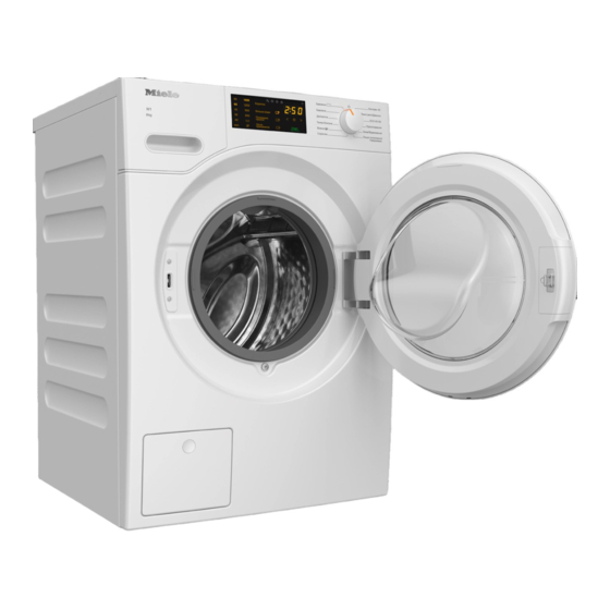 Miele WCD 120 Manuales