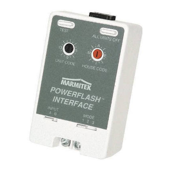 Marmitek X-10 Guia De Inicio Rapido