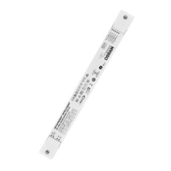 Osram OPTOTRONIC OTi DALI 50/220-240/24 1CH Guia De Inicio Rapido