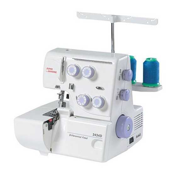 Janome 3434D Manual De Instrucciones