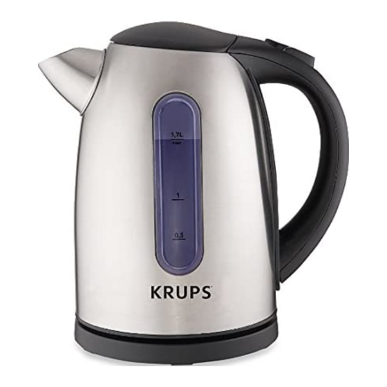 Krups BW750 Manual De Instrucciones