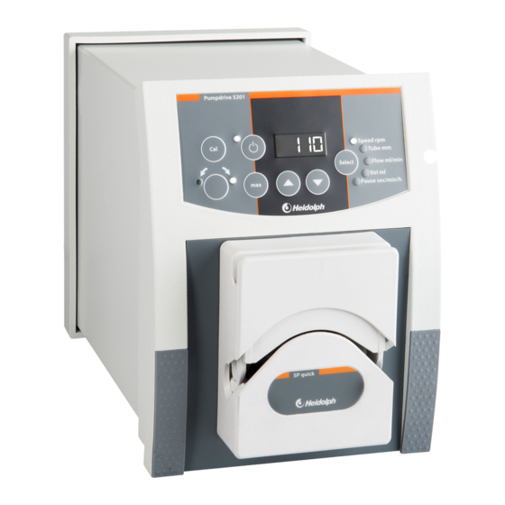 Heidolph PD 5001 Manual De Instrucciones