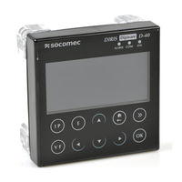 socomec DIRIS Digiware U-30 Manual De Instrucciones