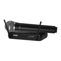 Shure SVX Manual Del Usario