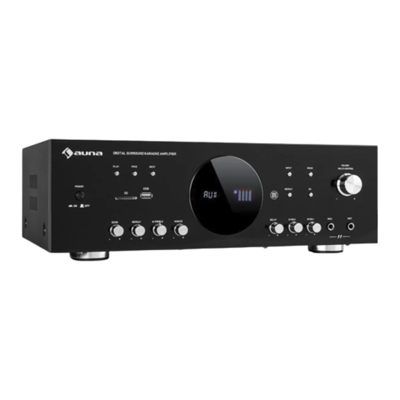 auna Amp-218 BT Manual Del Usuario