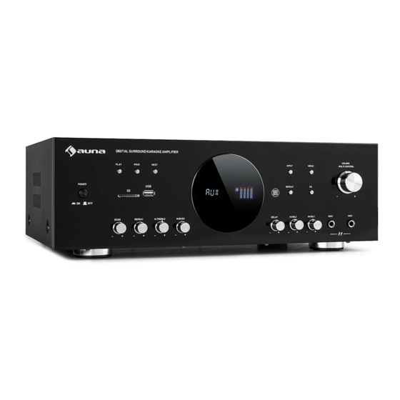 auna Amp-218 BT Manual Del Usuario