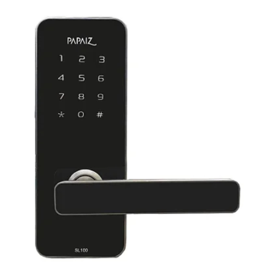 Assa Abloy PAPAIZ Smart Lock SL100 Manuales