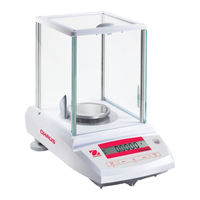 OHAUS Pioneer PA163C Manual De Instrucciones
