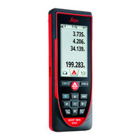 Leica Geosystems DISTO D810 touch Manual De Instrucciones