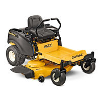 Cub Cadet RZT SERIES Manual Del Operador