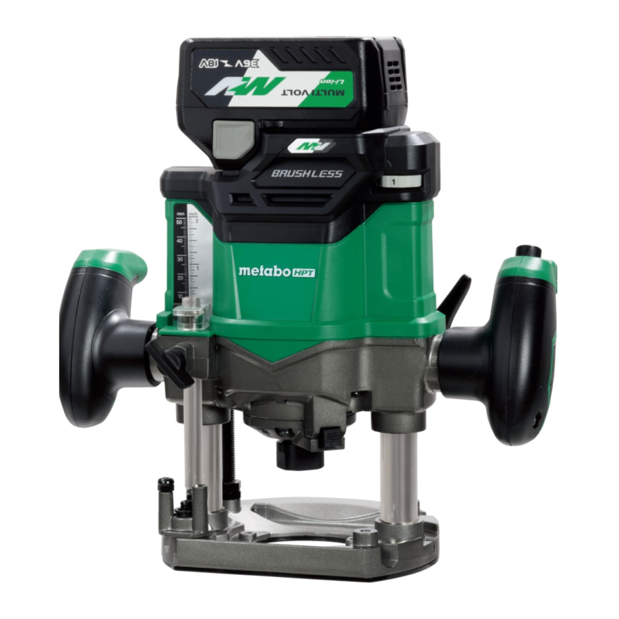 Metabo HPT M 3612DA Manuales