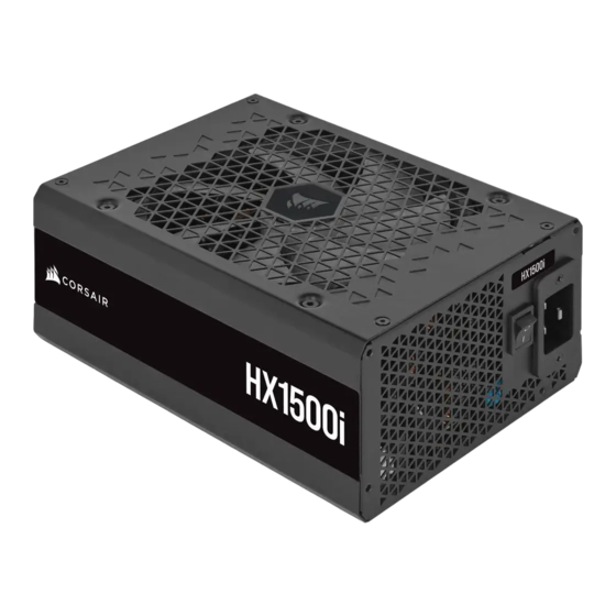 Corsair HXi 1500W Manuales