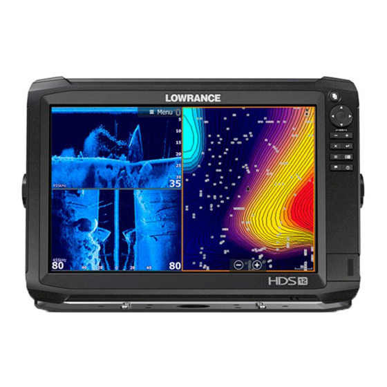Lowrance HDS Carbon Guia De Inicio Rapido
