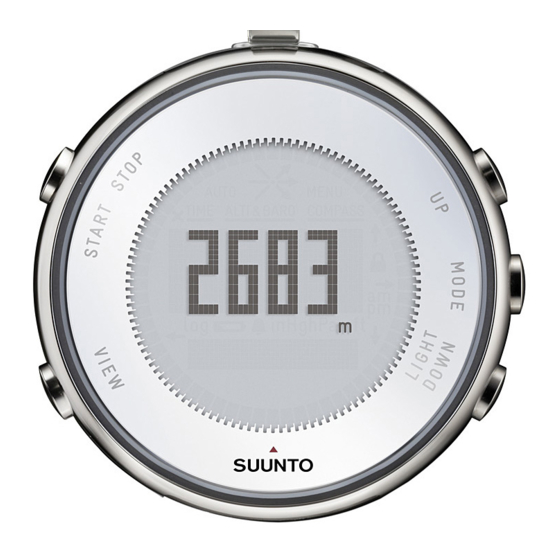Suunto Lumi Guía De Manejo