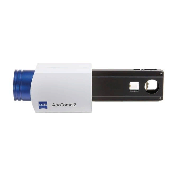 Zeiss ApoTome.2 Manual Breve