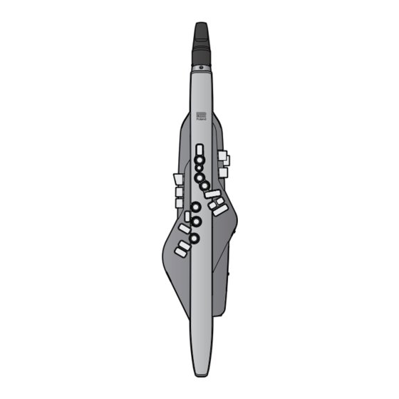 Roland Aerophone AE-20 Manual Del Usuario