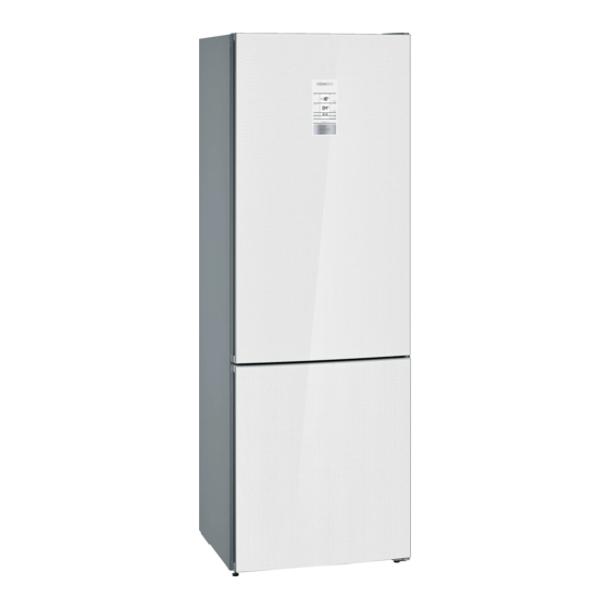 Siemens KG49NLW30 Instrucciones De Uso