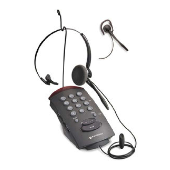Plantronics T10 Manual Del Usuario