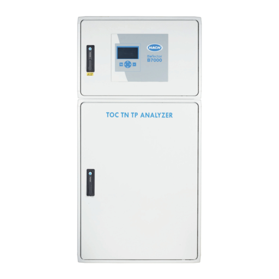 Hach BioTector B7000 Mantenimiento Y Solución De Problemas