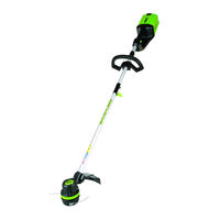 GreenWorks STB80L01 Manual Del Operador