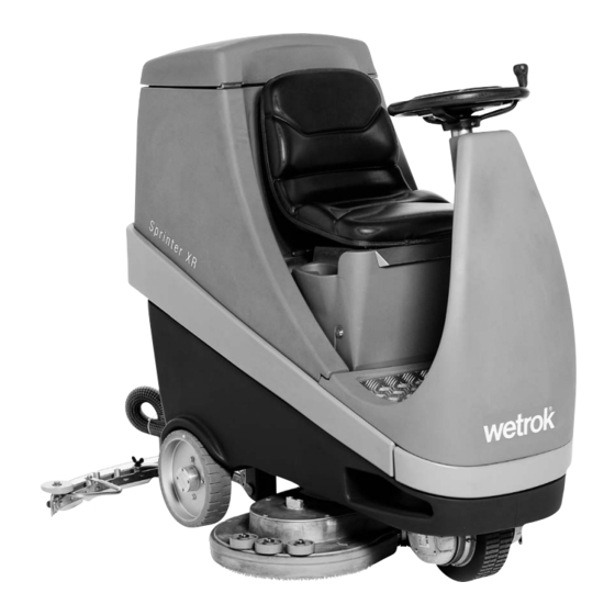 Wetrok Sprinter XR 70 Instrucciones De Manejo