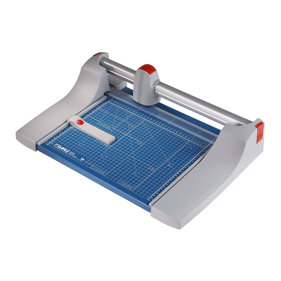 Dahle 440 Instrucciones De Uso