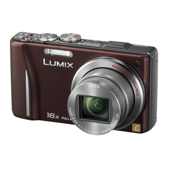 Panasonic LUMIX DMC-TZ20 Instrucciones De Básicas De Funcionamiento