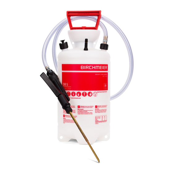 Birchmeier DR 5 Instrucciones De Uso