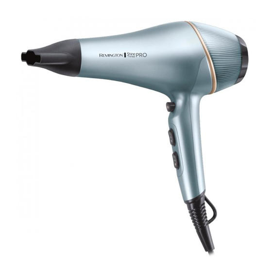 Remington Shine Therapy PRO AC9300 Manual De Instrucciones